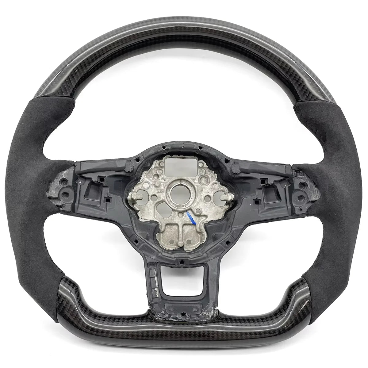 Volant en fibres de carbone pour VW Golf GTI/R/GTD/GTE