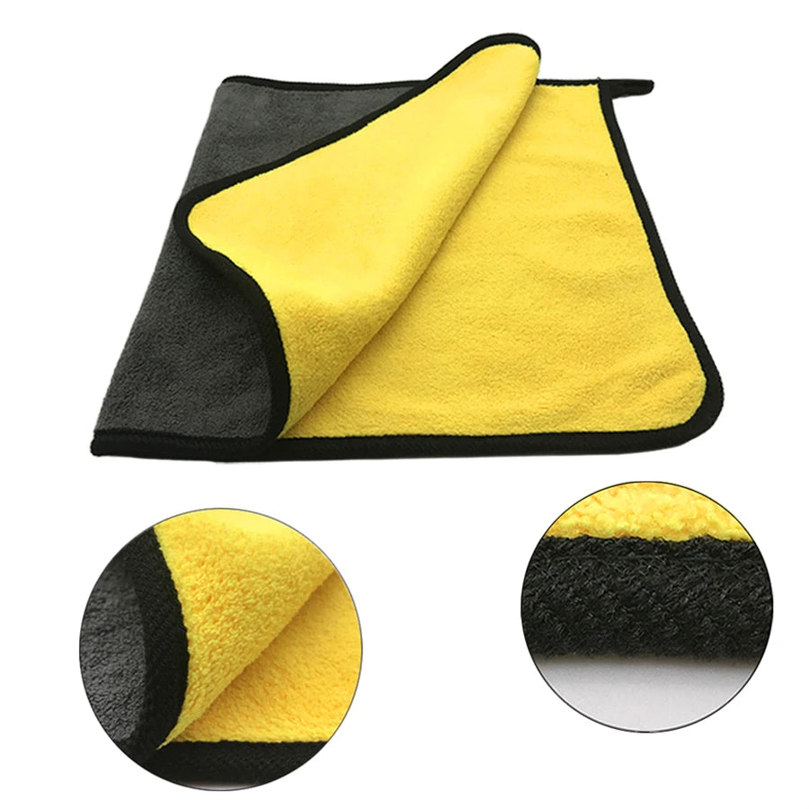 Microfibre(s) double épaisseur 1/2/6 pièce(s) à choix 30x30/30x60
